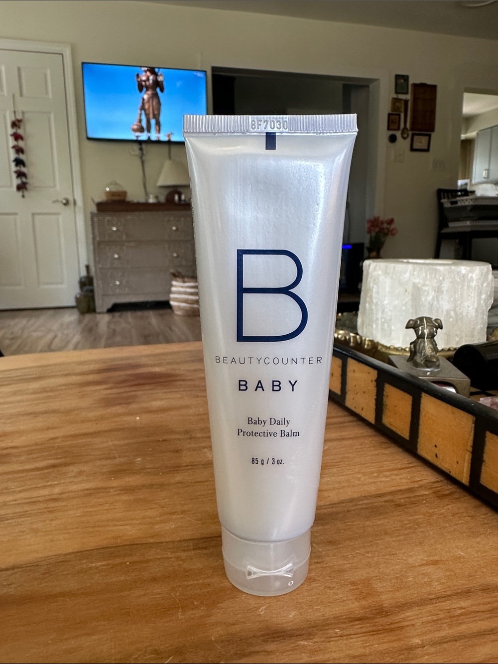 Beautycounter Baby Daily Protective Balm — White & Blue Tube New unopened 3 oz